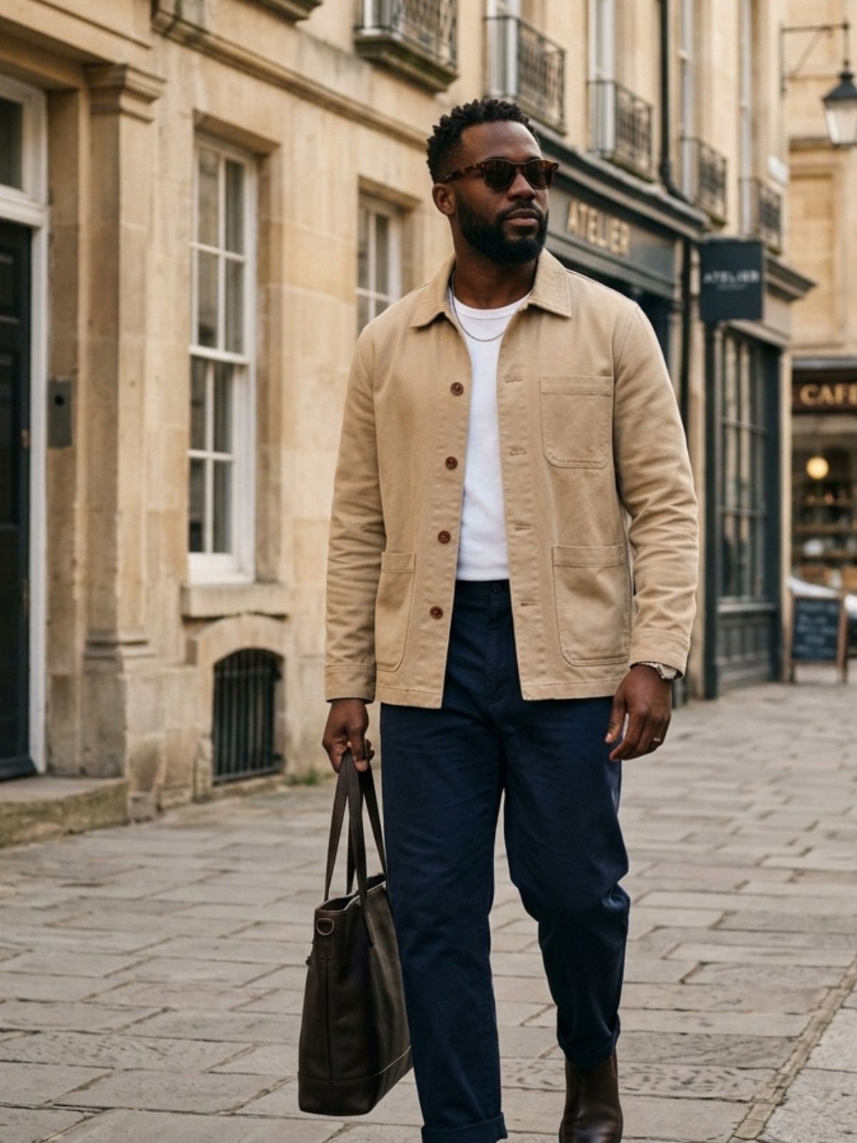 Cotton Twill Chore Coat